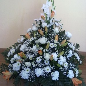 Funeraria Pardo - Centro flor variada